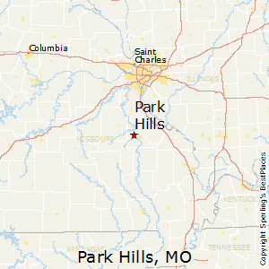 Park_Hills,Missouri Map