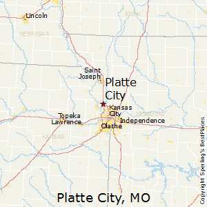 Platte_City,Missouri Map