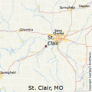 St Clair Mo Map Best Places To Live In St. Clair, Missouri