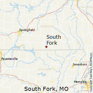 South_Fork,Missouri Map