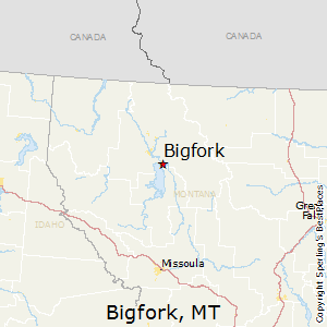 Bigfork,Montana Map