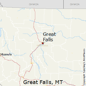 Great_Falls,Montana Map