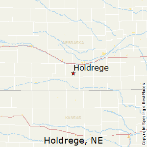 Holdrege,Nebraska Map
