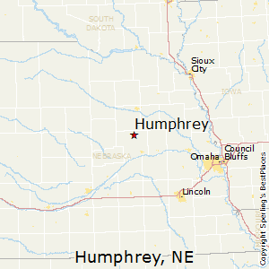 Humphrey,Nebraska Map