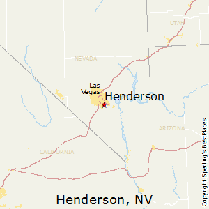 Henderson,Nevada Map