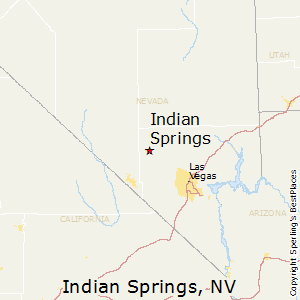 Indian_Springs,Nevada Map