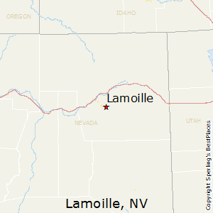Lamoille,Nevada Map