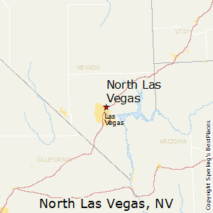 North_Las_Vegas,Nevada Map
