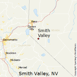 Smith_Valley,Nevada Map