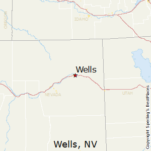 Wells,Nevada Map
