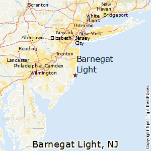 Barnegat_Light,New Jersey Map
