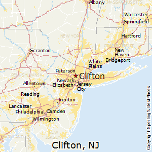 clifton new jersey to new york city
