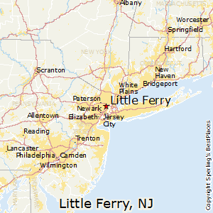 Little_Ferry,New Jersey Map