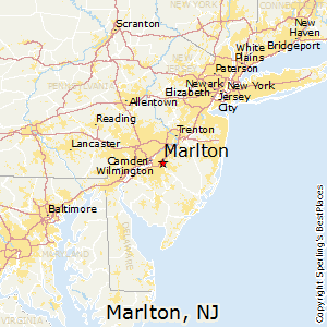 Marlton,New Jersey Map