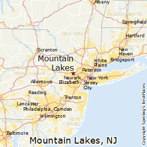 Mountain_Lakes,New Jersey Map