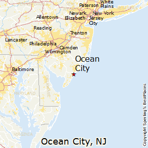map ocean city nj Ocean City New Jersey Cost Of Living map ocean city nj