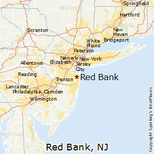 Red_Bank,New Jersey Map