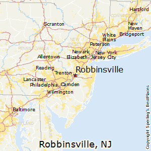Robbinsville,New Jersey Map