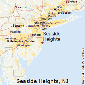 Seaside_Heights,New Jersey Map