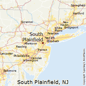 South_Plainfield,New Jersey Map