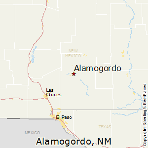 Alamogordo,New Mexico Map