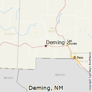 Deming,New Mexico Map