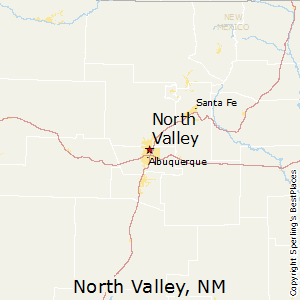 North_Valley,New Mexico Map