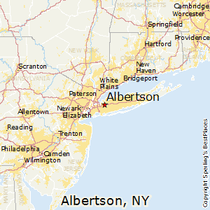 Albertson,New York Map