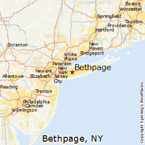 Bethpage,New York Map