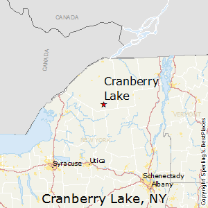 cranberry lake york ny map