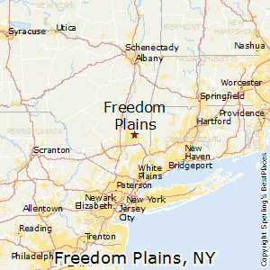 Commuting in Freedom Plains, New York