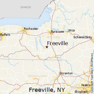 Freeville,New York Map