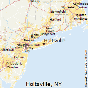 Holtsville,New York Map