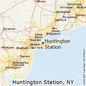 map of huntington village ny