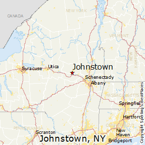 Johnstown,New York Map