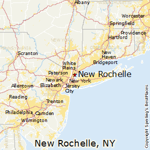 New_Rochelle,New York Map