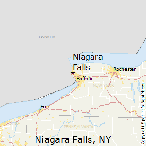 Niagara_Falls,New York Map