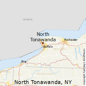 North_Tonawanda,New York Map