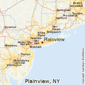 Plainview,New York Map