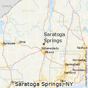 Victoria Gardens Topo Map NY, Saratoga County (Saratoga Springs Area)