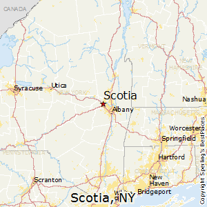 Scotia,New York Map
