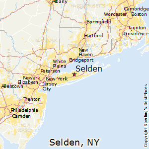 Selden,New York Map