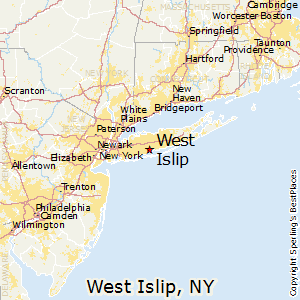 West_Islip,New York Map
