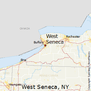 West_Seneca,New York Map