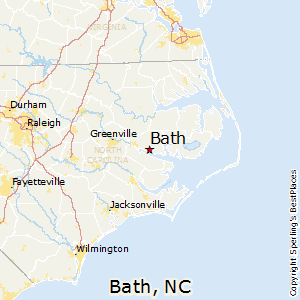 Bath,North Carolina Map