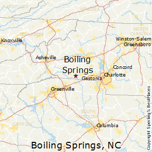 Boiling Springs Nc Map Best Places to Live in Boiling Springs, North Carolina
