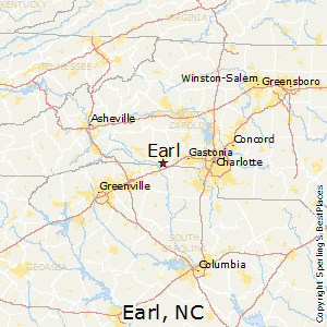 Rankings in Earl, North Carolina