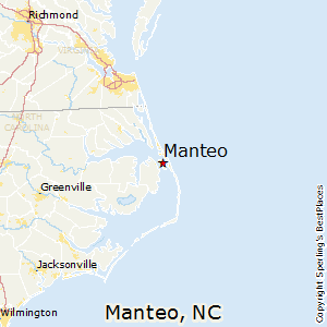 Manteo,North Carolina Map