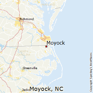 Moyock,North Carolina Map