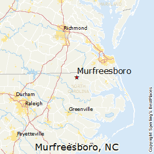 Murfreesboro,North Carolina Map
